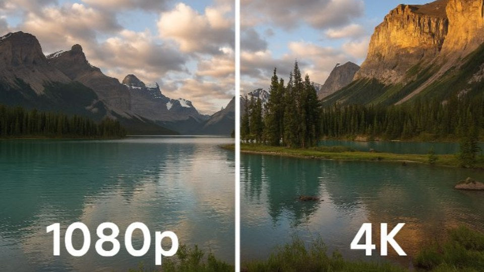 1080p vs 4K: Welche Überwachungskamera ist besser?