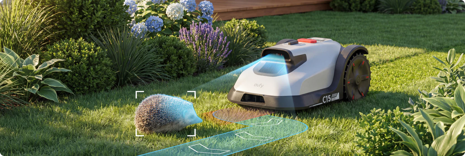 eufy C15 Mähroboter mit Igelerkennung 