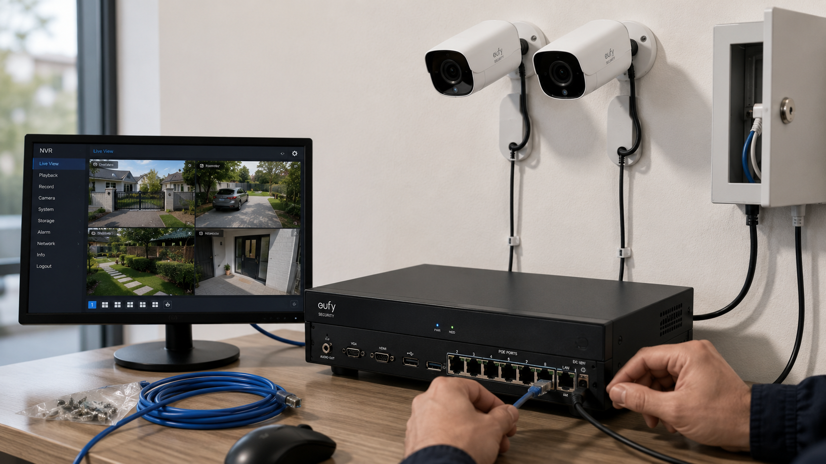 NVR und IP-Kameras einrichten: Schritt-für-Schritt-Anleitung