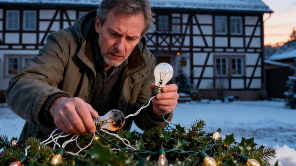 Schnelle Lösung: Wie findet man verbrannte Weihnachtslichter?