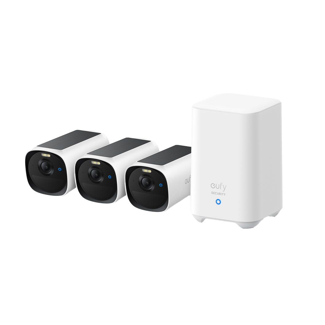 eufyCam E40 3-Kamera-Set  (HomeBase™ S280)