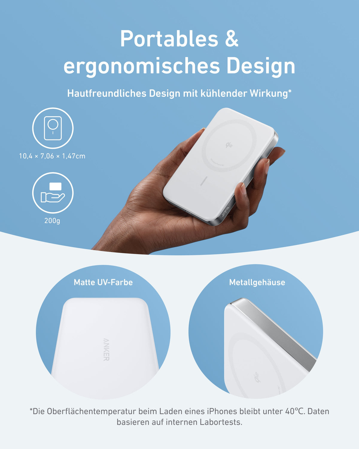Anker MagGo Powerbank (10000mAh, Slim)