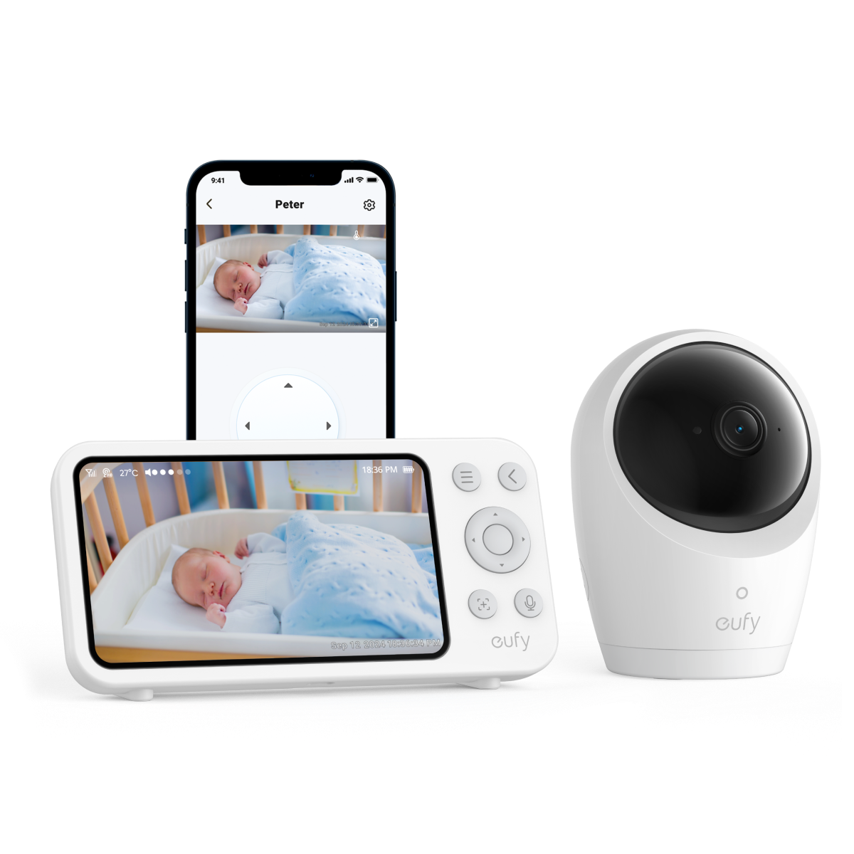 eufy Babyphone mit Kamera E20