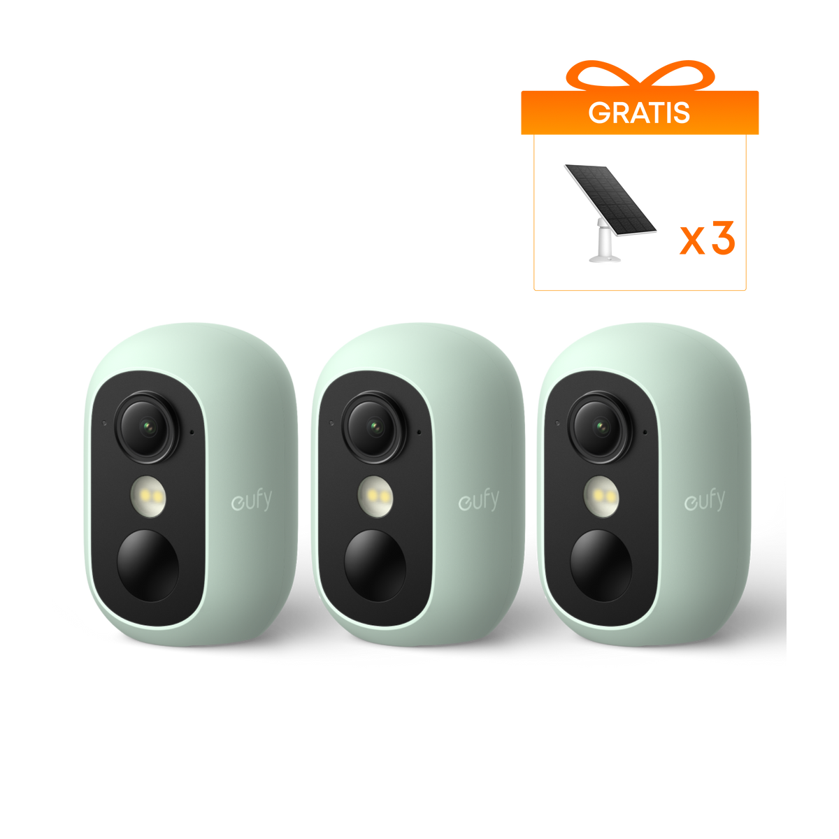 eufy Security eufyCam C35 – Kabellose 3er Pack