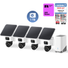 eufyCam S4 4‑Kamera‑Set, 1TB Festplatte