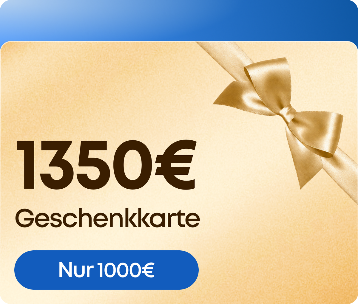 Geschenkkarten (1,350€)