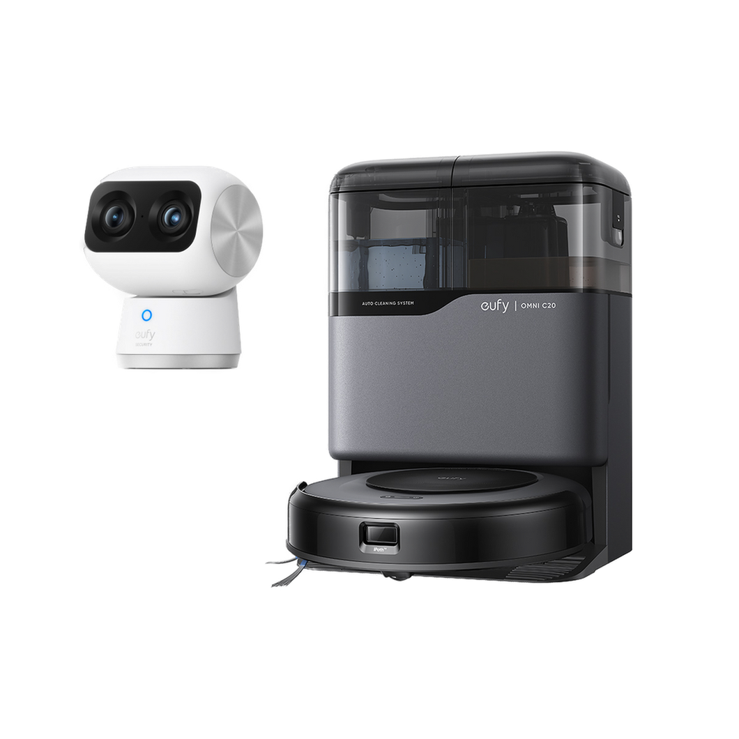 eufy Saugroboter Omni C20 + Indoor Cam S350